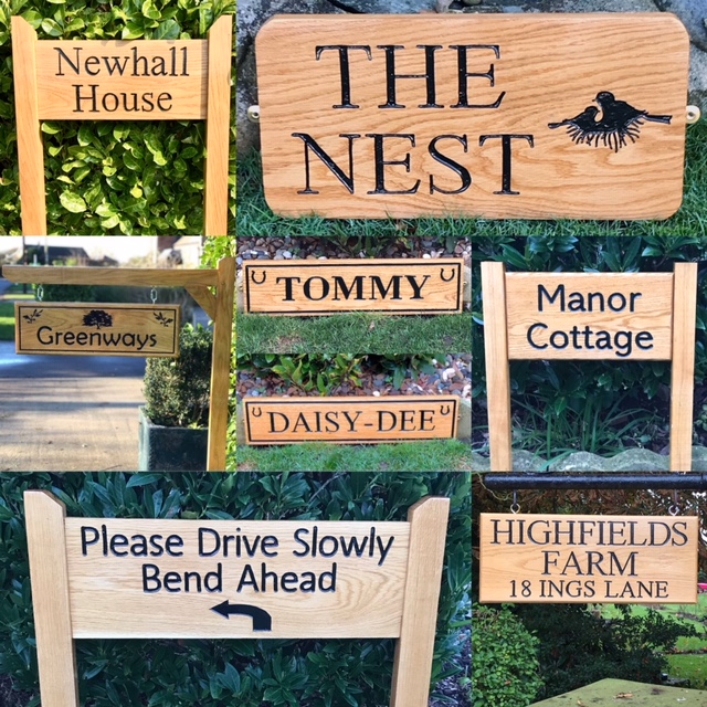 Hardwood House Signs Products